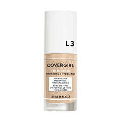 CoverGirl TruBlend liquid makeup bottle in Natural Ivory L3 for a smooth base