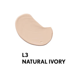 TruBlend swatches in Natural Ivory L3 showing balanced undertone for fair to light skin