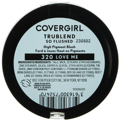 COVERGIRL Trublend Love Me swatch on arm shows high pigment