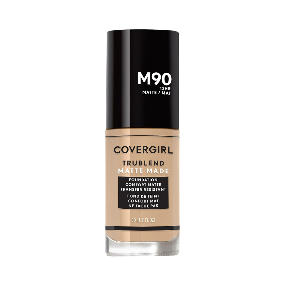 CoverGirl TruBlend Matte Made: fondo líquido suave para un acabado uniforme y mate