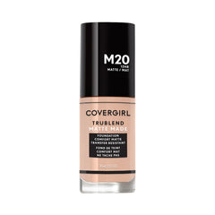 CoverGirl TruBlend Matte Made foundation Warm Beige bottle for long-lasting matte look