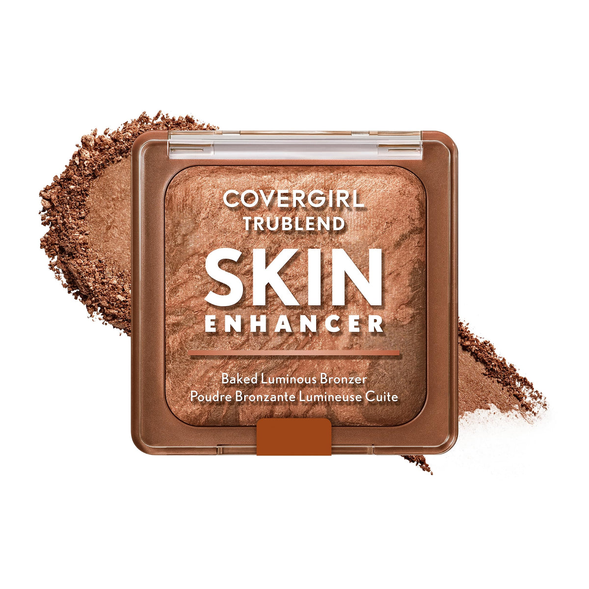 COVERGIRL TruBlend Bronceador horneado luminoso 320 Caramel para tono natural.
