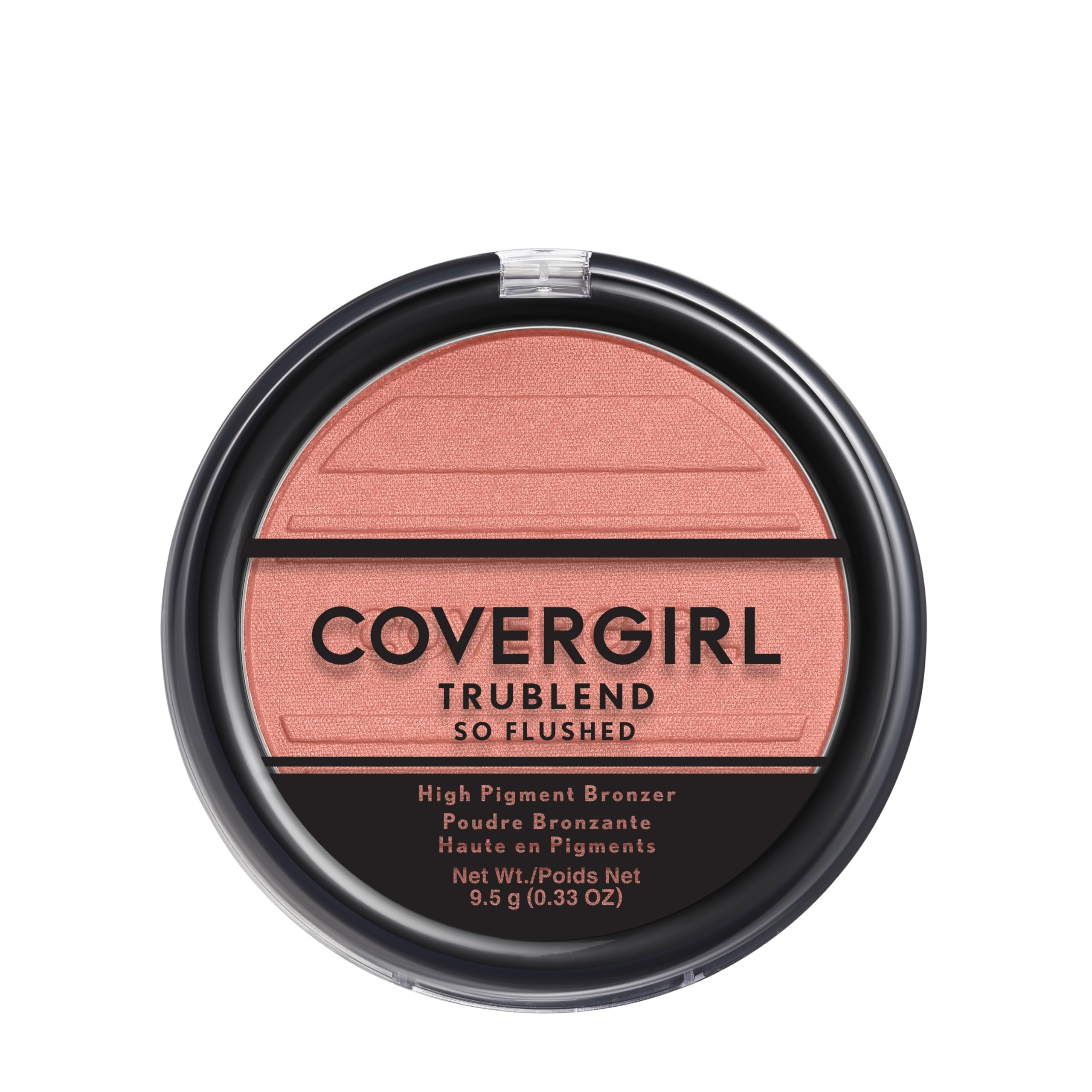 CoverGirl Trublend So Flushed Coral Crush pressed compact adds long-lasting cheek color