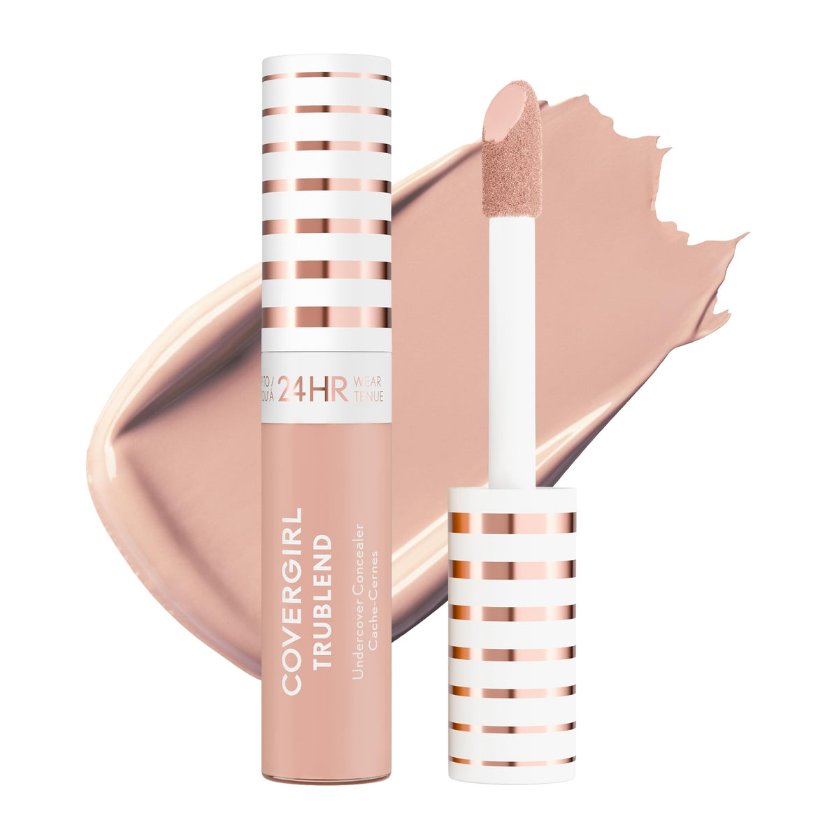 CoverGirl TruBlend Undercover Concealer con aplicador doe grande para una aplicación suave.