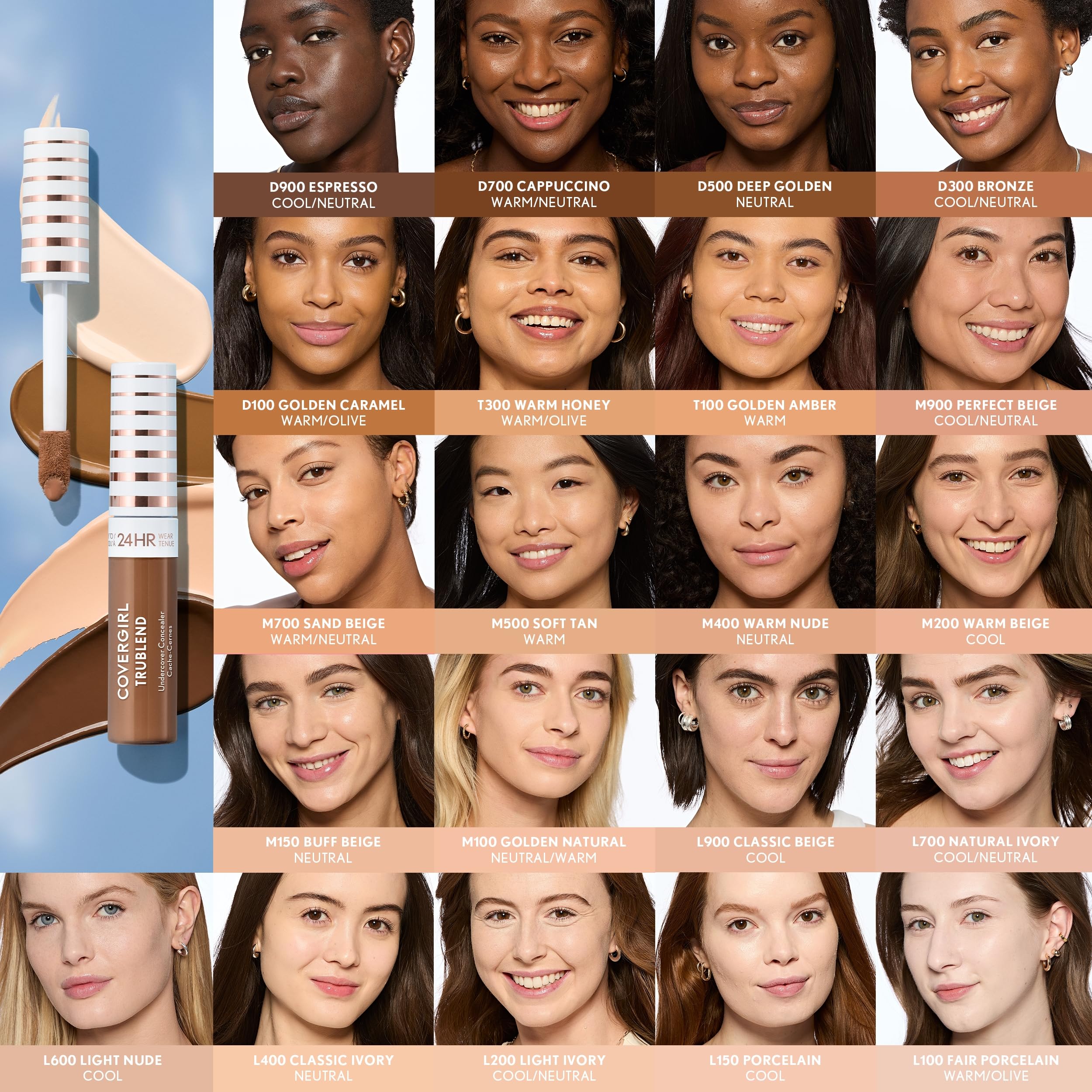 CoverGirl TruBlend Undercover concealer brightens under-eye areas for a refreshed look