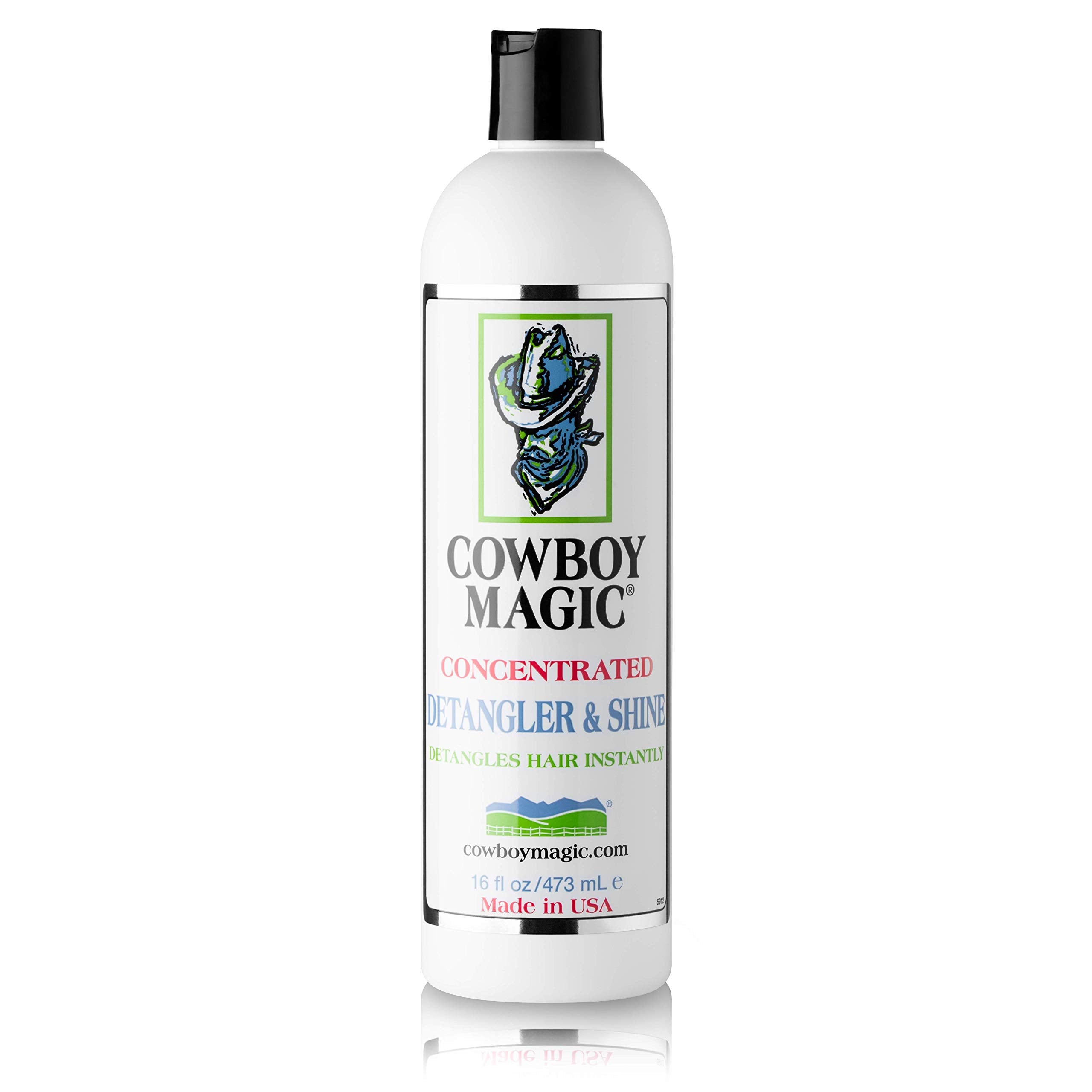 Cowboy Magic Conditioner after use glow with natural shine.