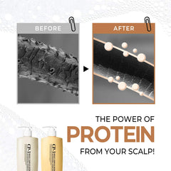CP-1 Nourishing Shampoo and Conditioner set packaging front view keratin and silk proteins