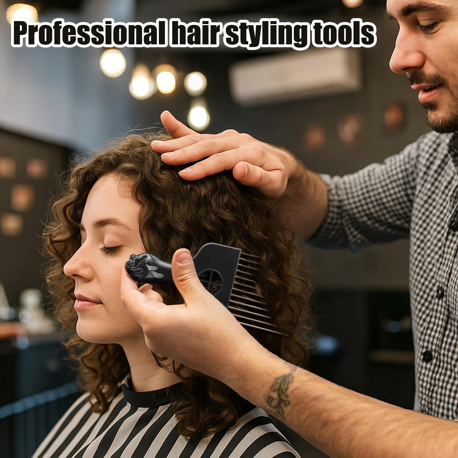 CPOXITI ergonomic non-slip handle aids precise control.