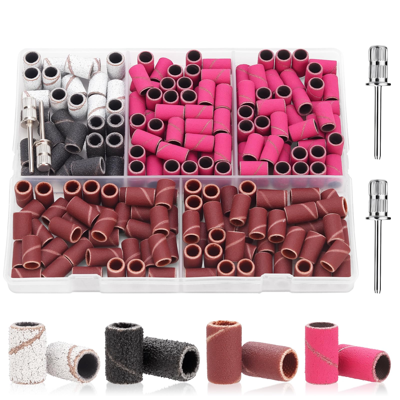 CPOXITI sanding bands assortment in multiple grits for precise shaping.