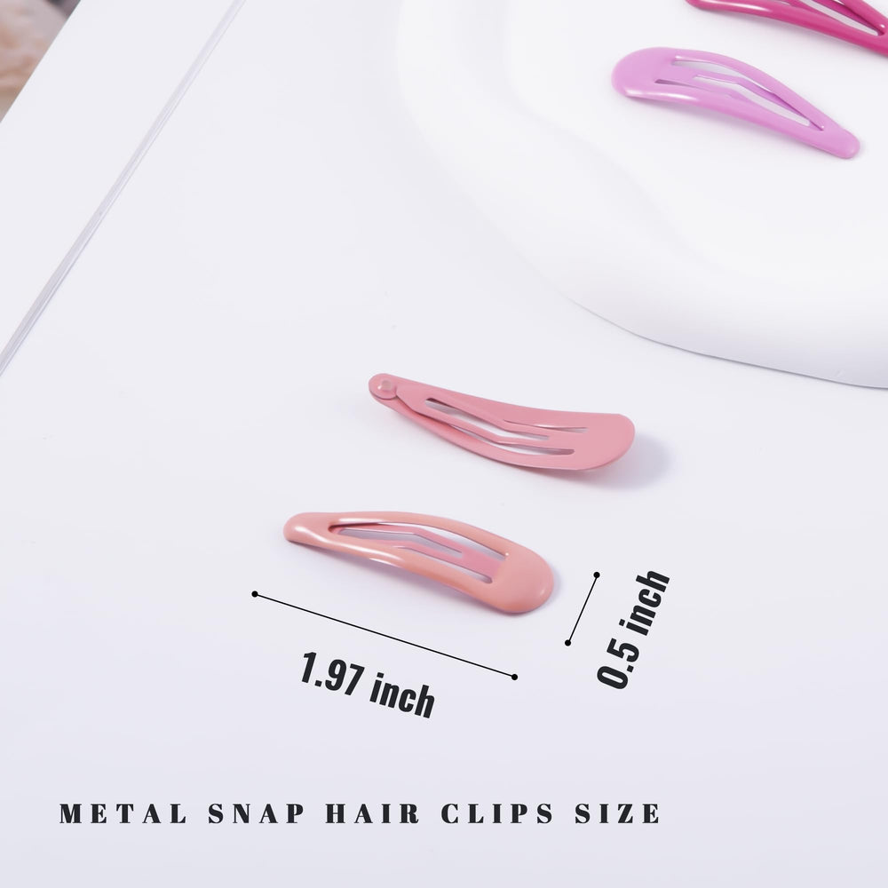 Cptots pinzas agua gota rosa: accesorio elegante para recogidos.