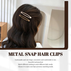 Cptots pinzas de pelo, colores negro, marrón y beige: combinan con cualquier look.