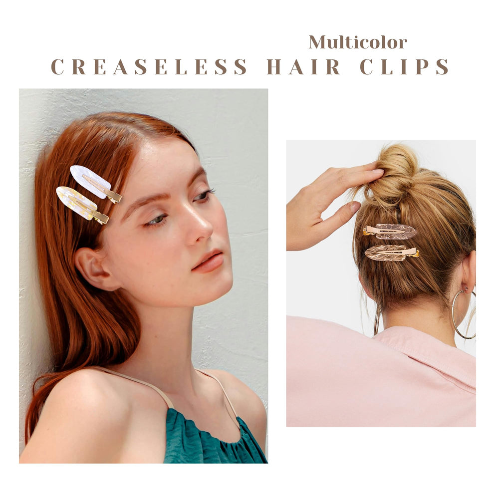 Cptots versatile hair clip supports many looks for makeup and styling routines.
