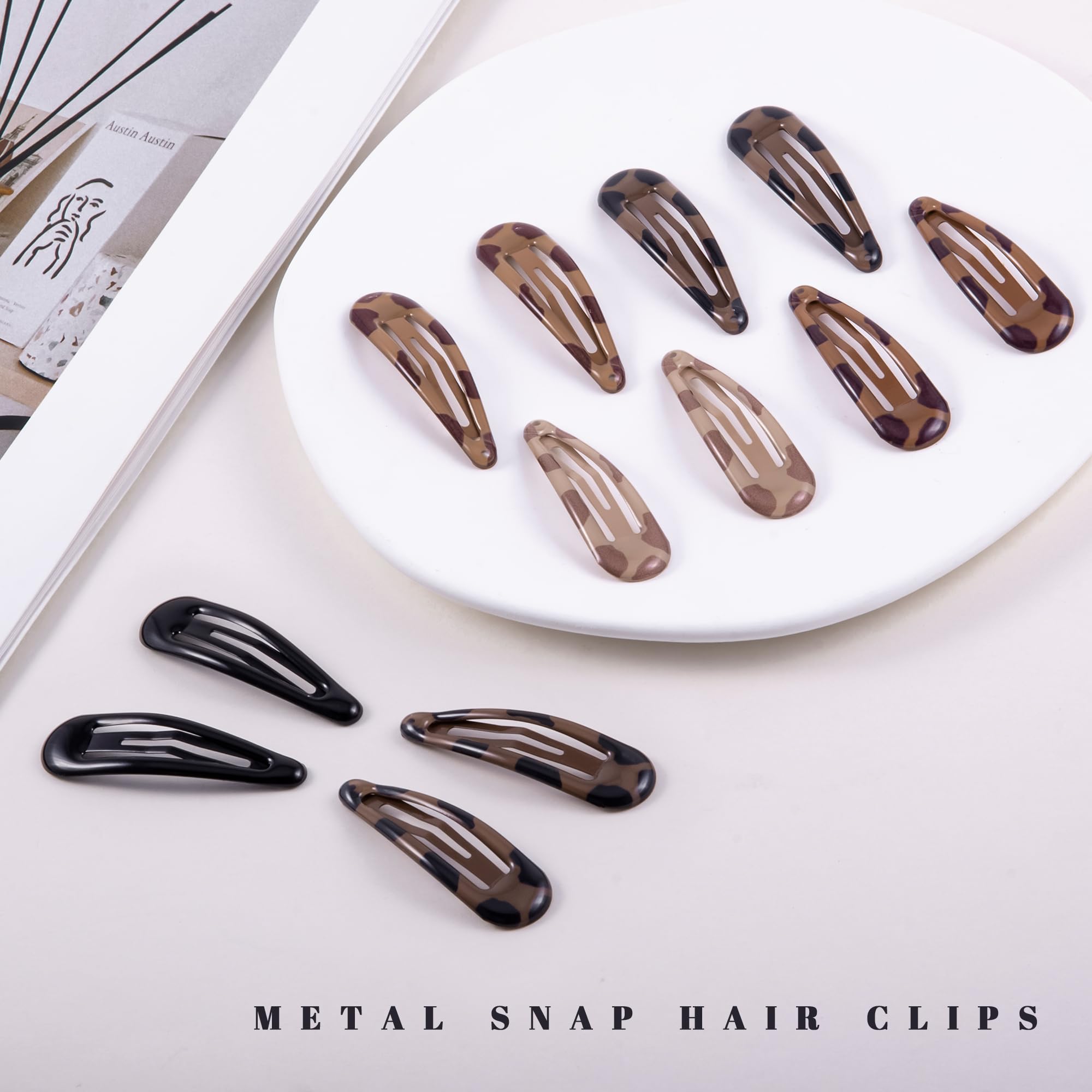 Cptots clips in five colors for versatile outfits