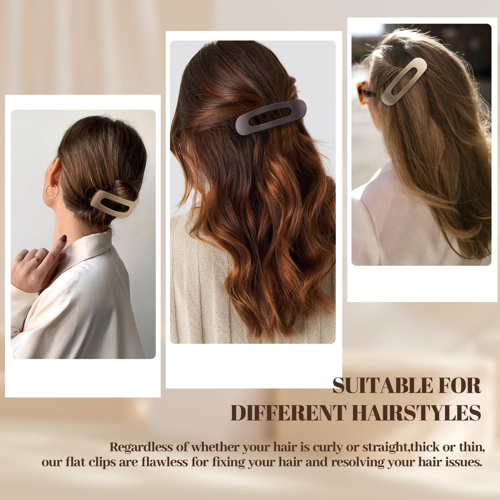 Cptots hair accessory clip for work or study, easy removal and gentle hold.
