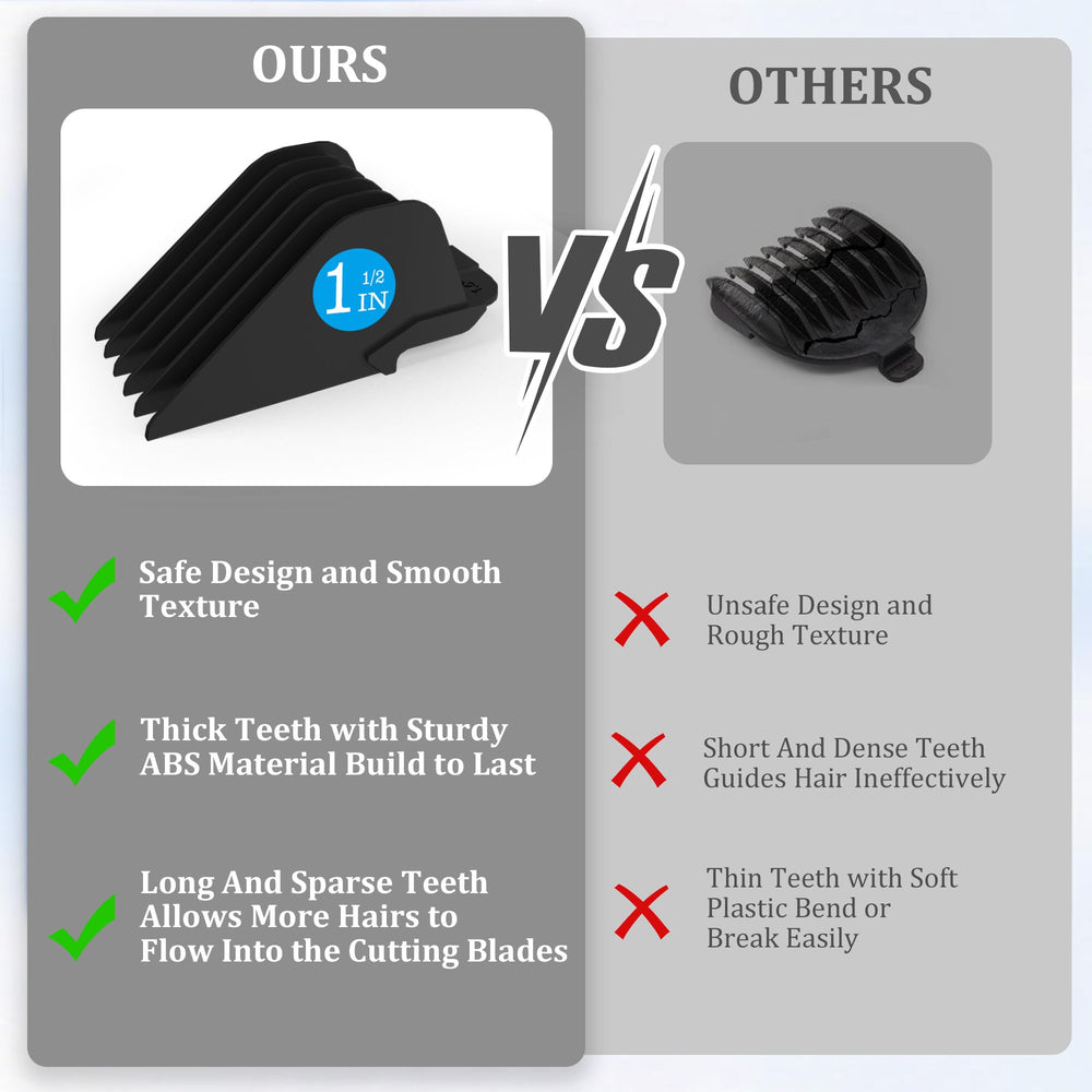 CR8GR8 clipper guard 1.25-inch for close, polished edges and minimal upkeep.