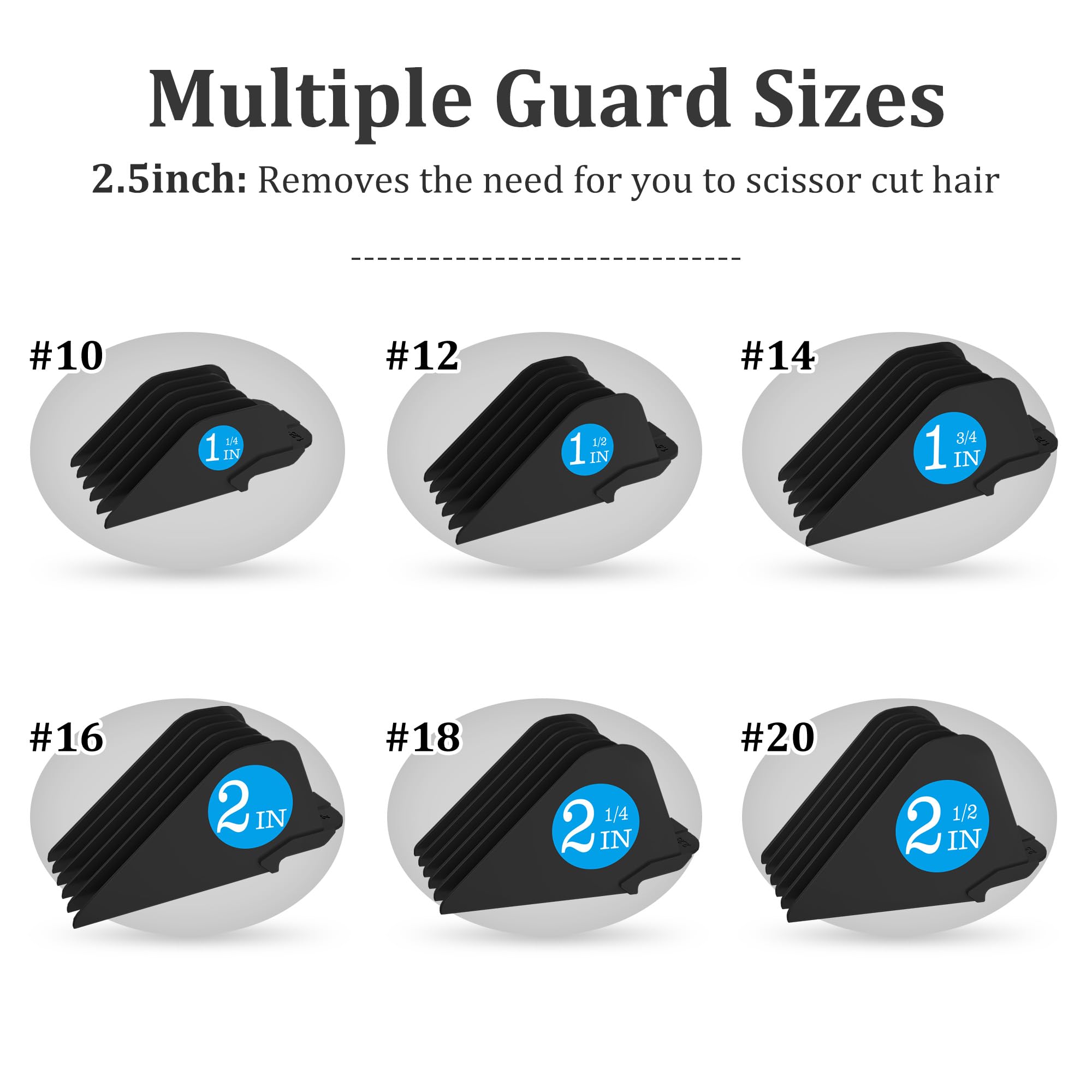 CR8GR8 clipper guard 1.5-inch enables balanced, professional-looking trims at home.