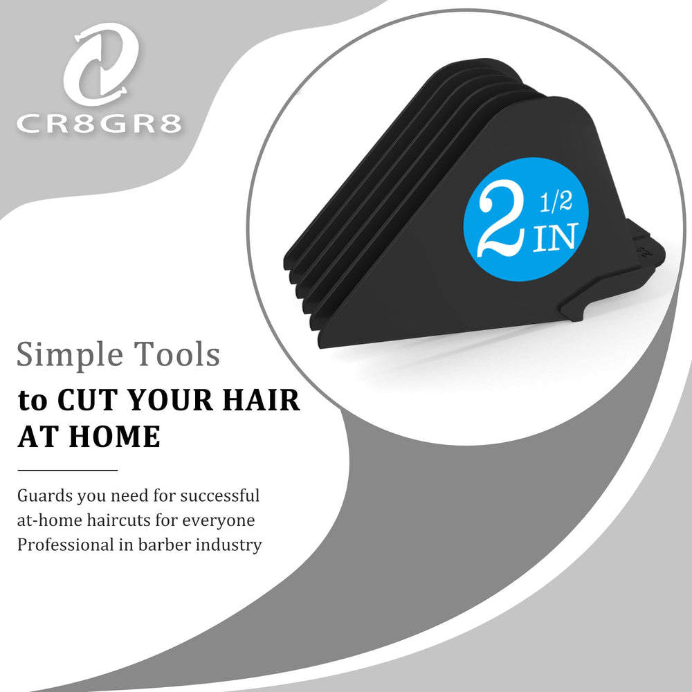 CR8GR8 clipper guard 1.75-inch delivers smooth, textured finishes with secure attachment.