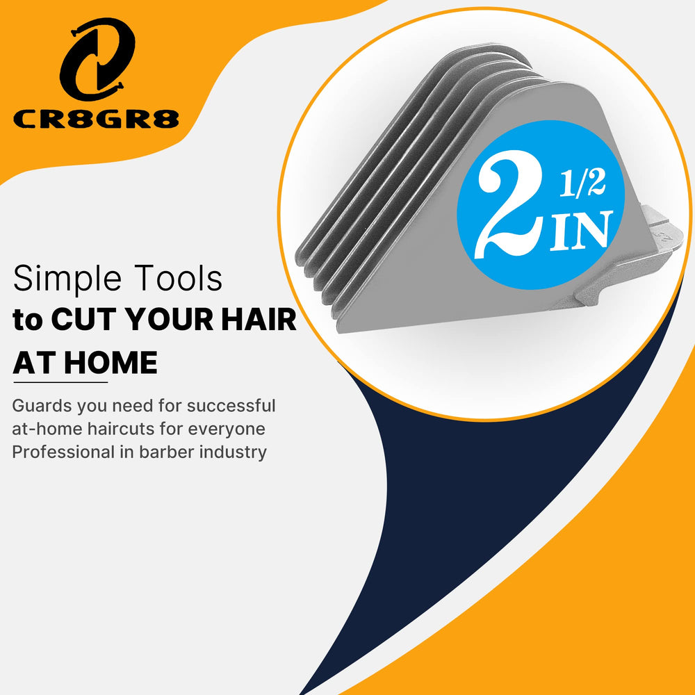 CR8GR8 clipper guard 2-in for Wahl, versatile length options.