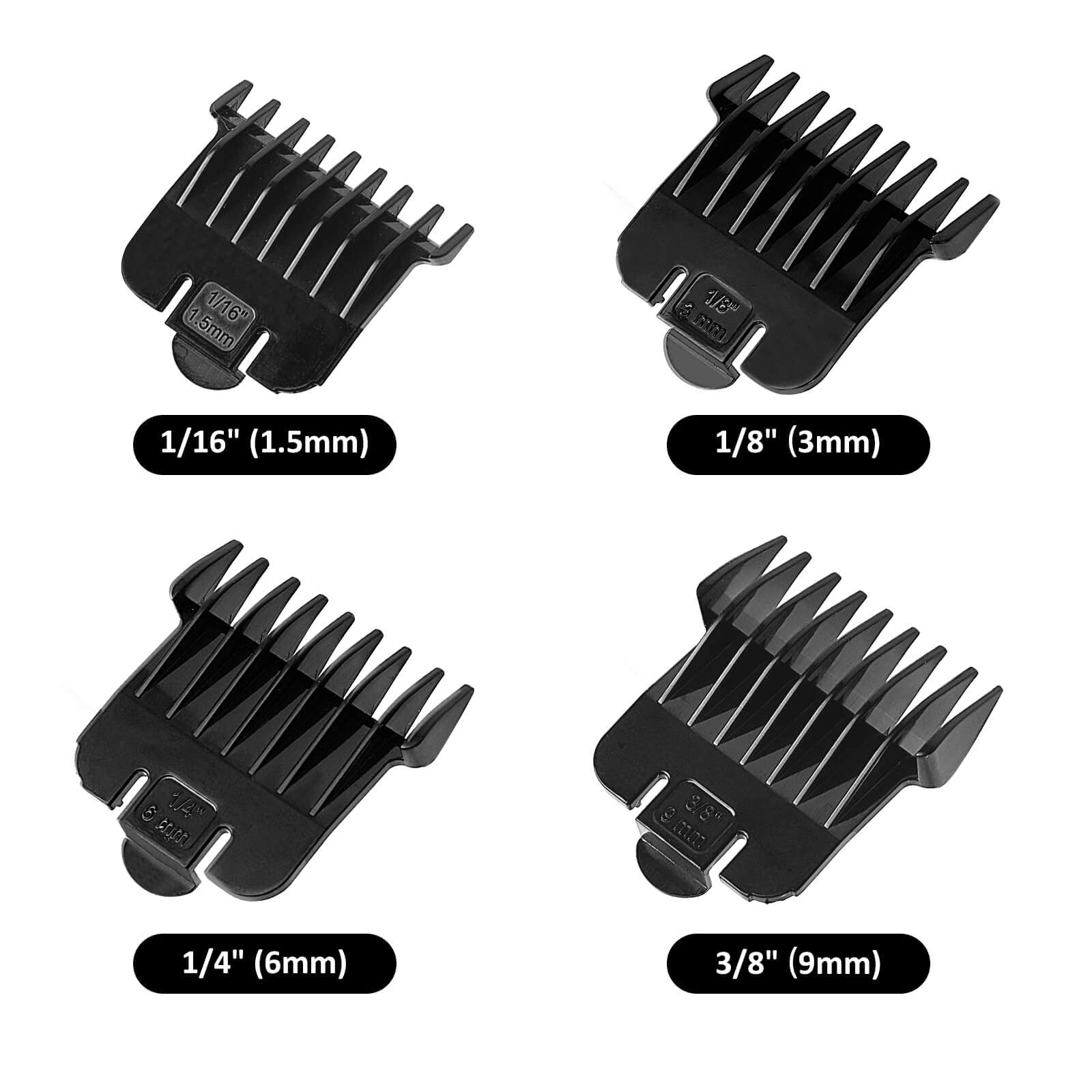 CR8GR8 1/8-inch clipper guard for Andis T Outliner; versatile length options.