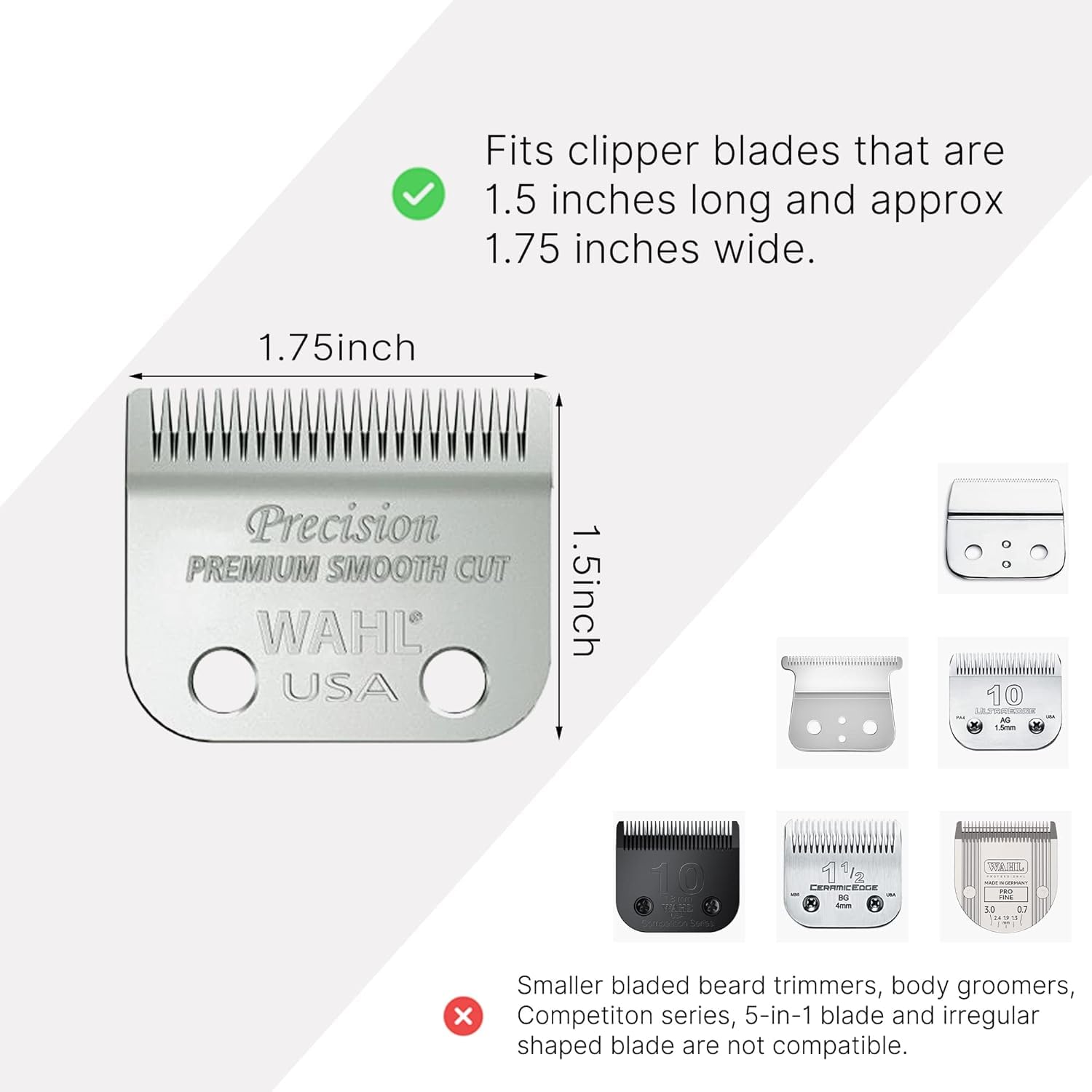CR8GR8 guards snap on securely for quick, clean setup.
