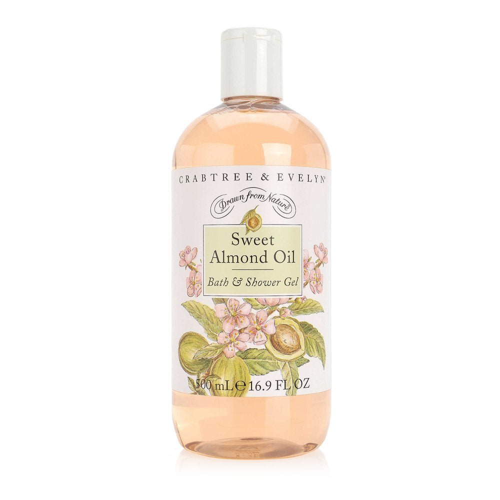 Gel de baño Crabtree & Evelyn con aceite de almendras dulces para piel suave y nutrida