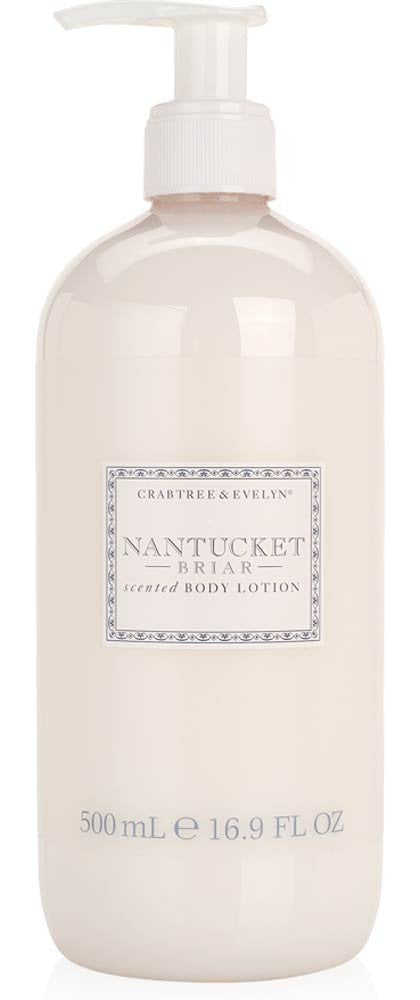 Crabtree & Evelyn Nantucket Briar loción corporal: textura ligera para hidratar la piel.