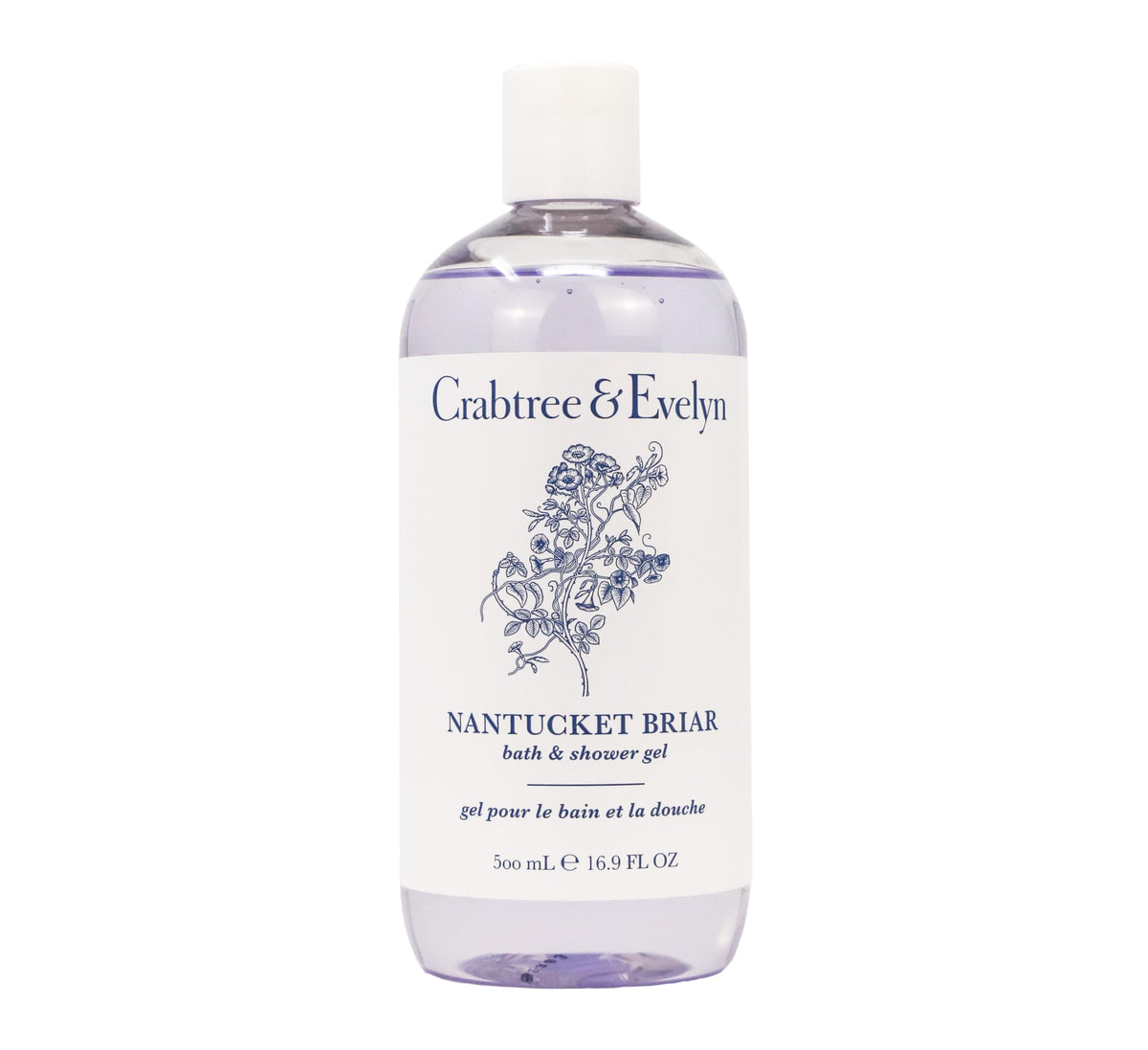 Crabtree & Evelyn Nantucket Briar gel de ducha, aroma floral para piel suave.