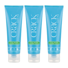 Crack Hair Fix Styling Cream leave-in smooths frizz and adds shine for easy styling.
