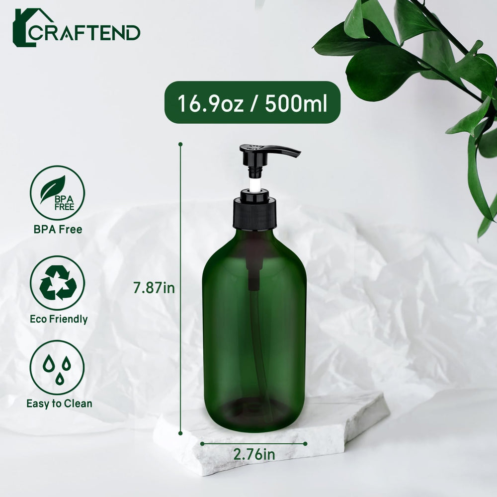 Craftend transparent PET bottle showcases lightweight durability for everyday liquids.