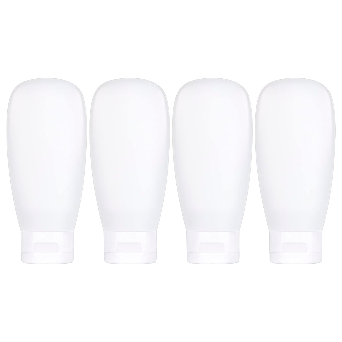 Craftisan TSA-approved travel bottles 2oz set for leak-proof carry-on travel.