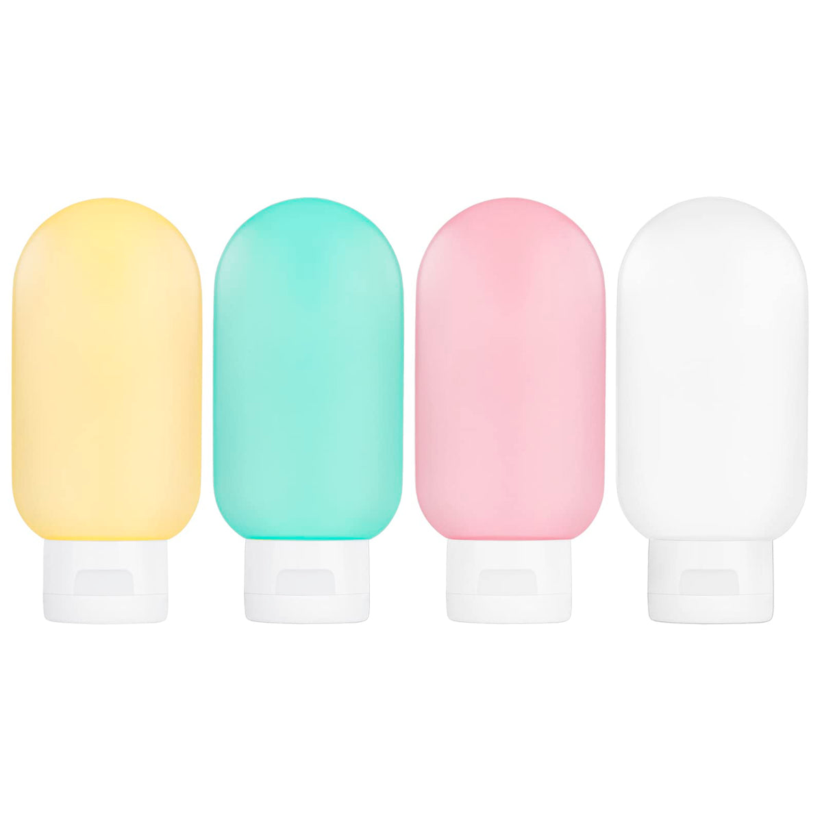 Craftisan tsa-approved travel bottles set 4-pack ready for carry-on organization.