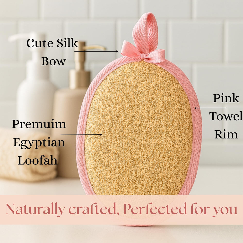 CraftsOfEgypt lufa natural para cuerpo: cuidado suave