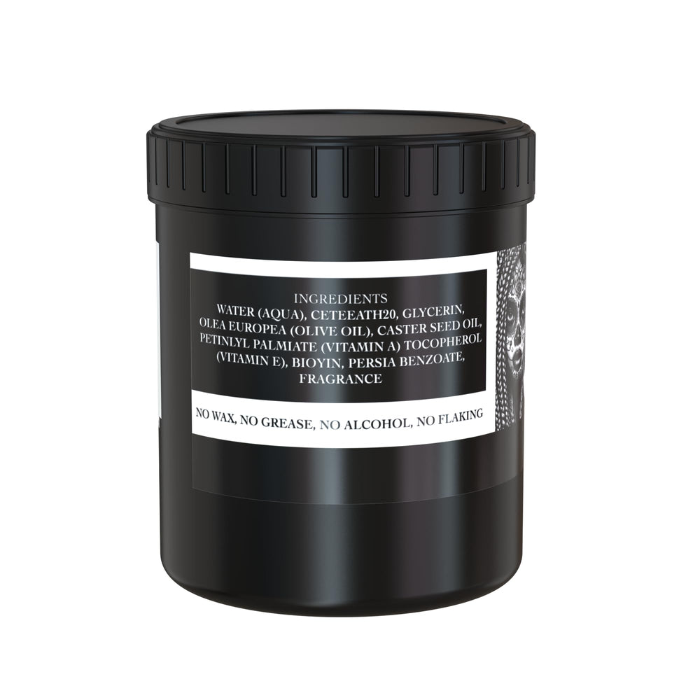 Crasiva gel con aceites de oliva y ricino, nutre el cabello.