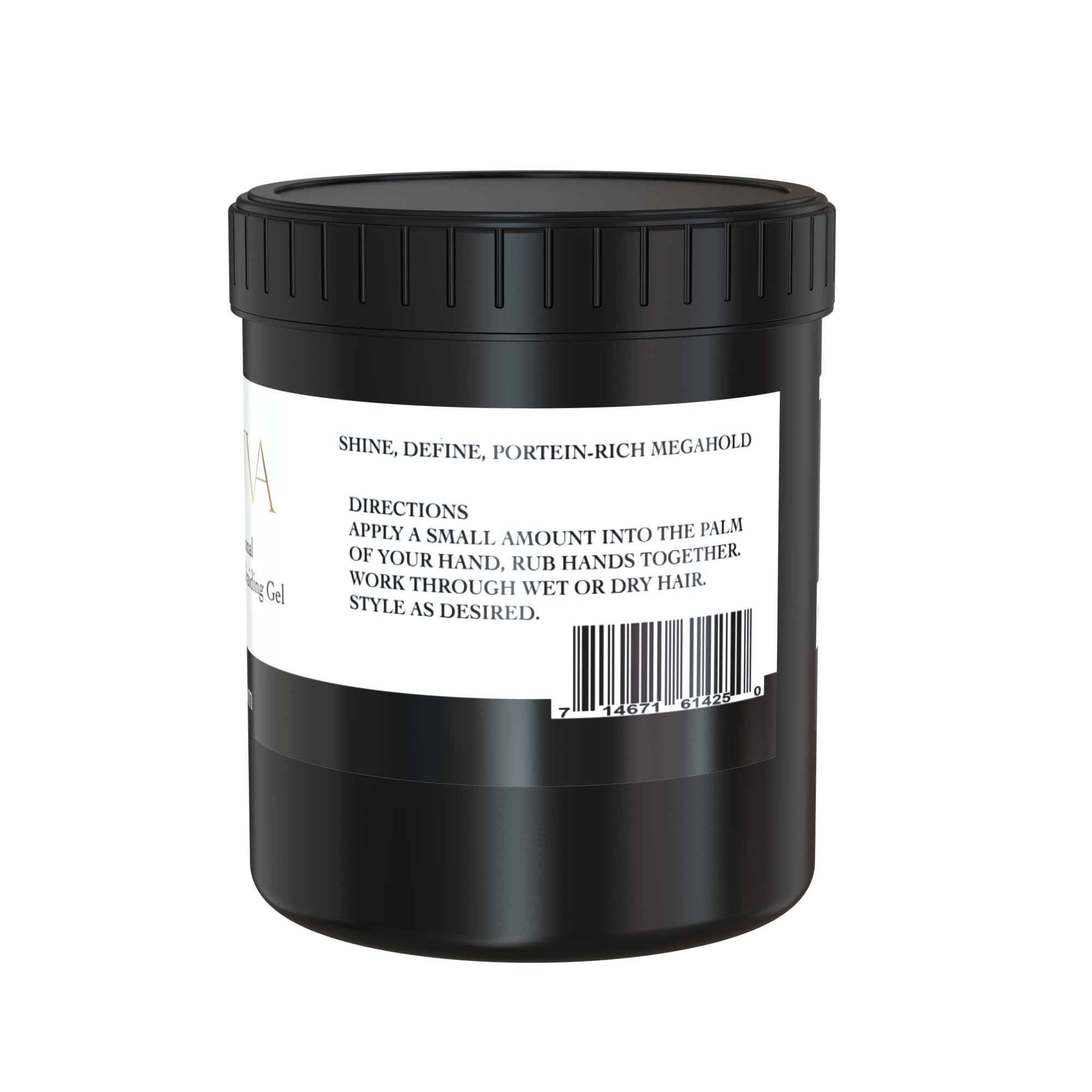 Crasiva gel versátil para trenzas y rizos, peina todo tipo de cabello.