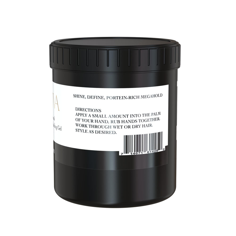 Crasiva gel versátil para trenzas y rizos, peina todo tipo de cabello.