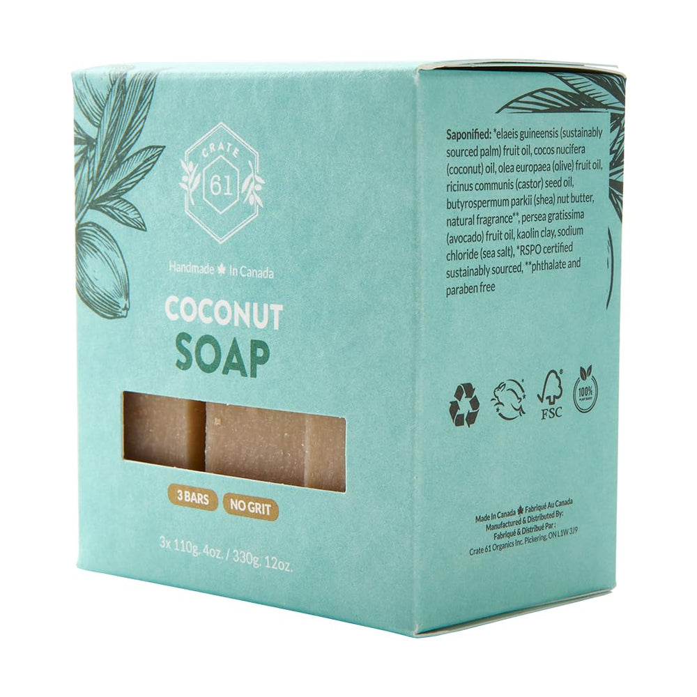 Crate 61 Organics aceites esenciales premium, aroma agradable para uso diario.