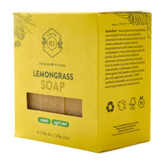 Crate 61 Organics ingredientes vegetales para piel suave y natural.