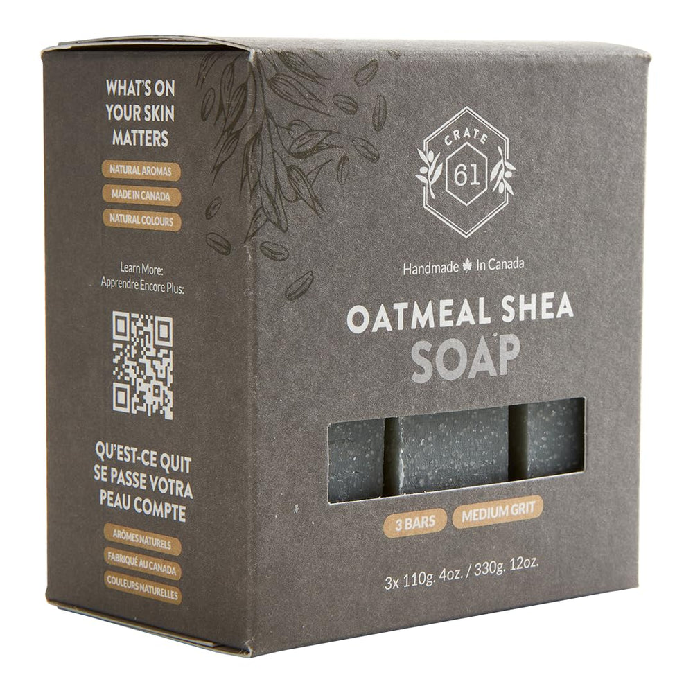 Crate 61 Organics, barra con arcilla Kaolín para limpieza suave.