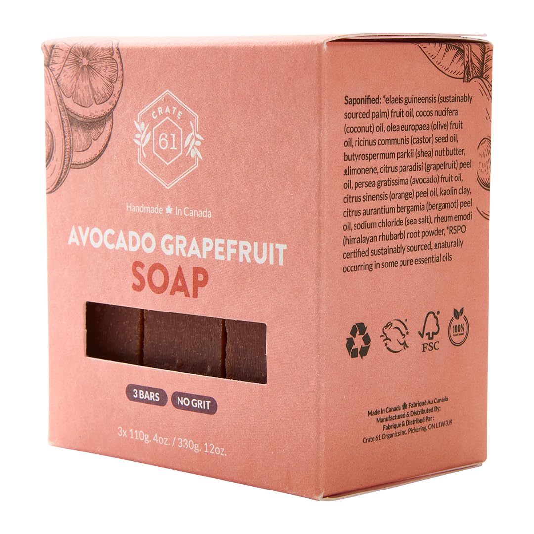 Crate 61 Organics fórmula manteca de karité para hidratación suave.