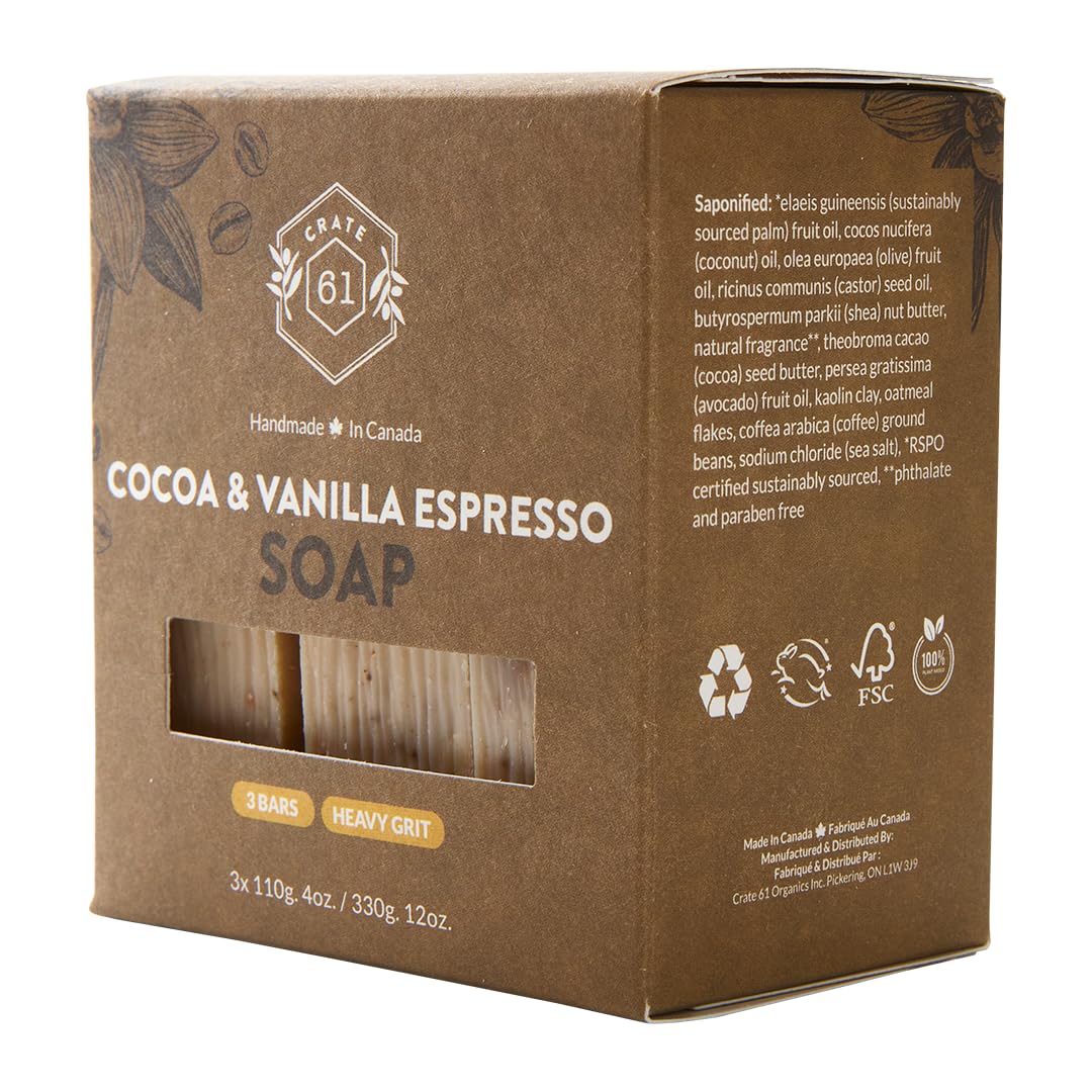 Crate 61 Organics proceso frio artesanal limpieza suave y natural