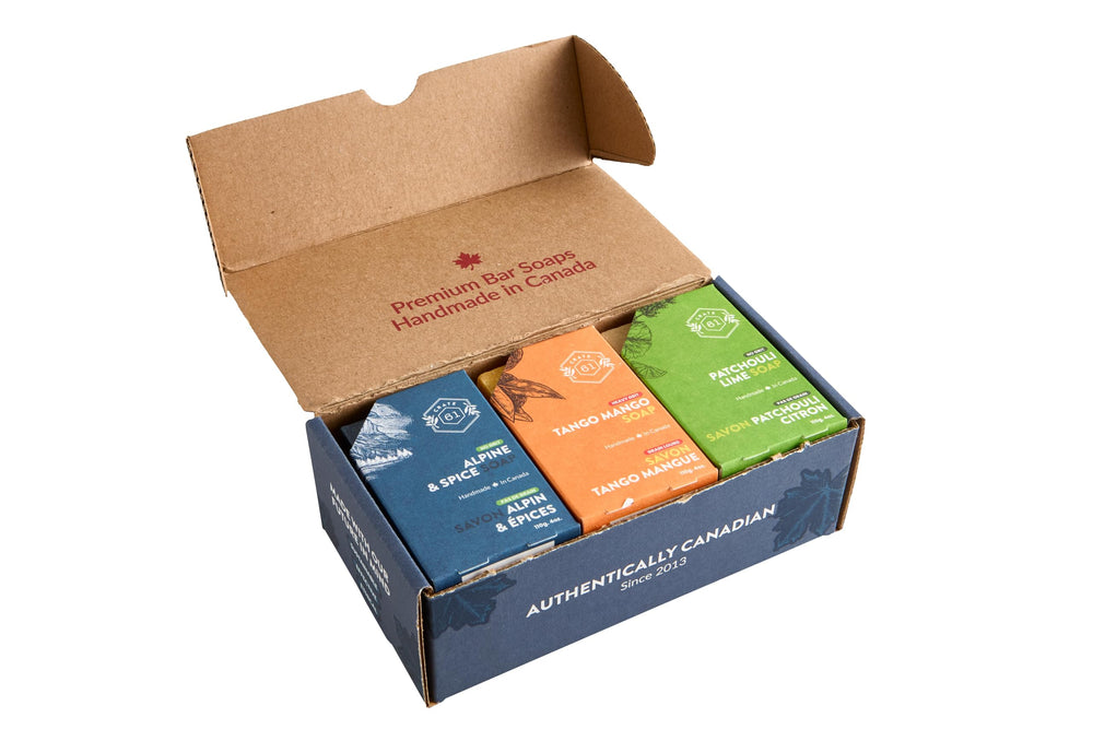 Crate 61 Organics, ingredientes de aceites vegetales, nutrición suave.