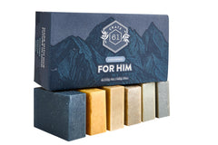 Crate 61 Organics sin químicos; fragancias naturales y colores de minerales.