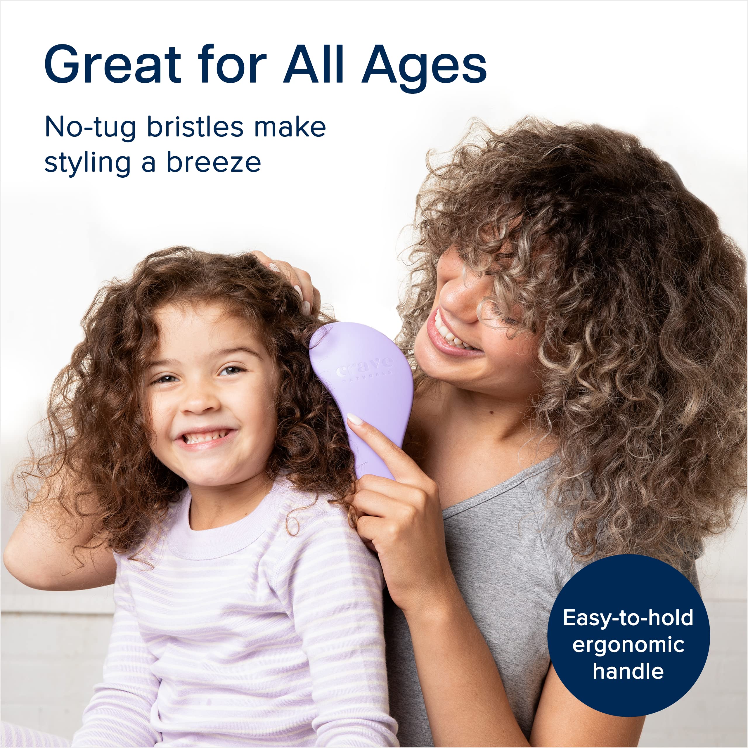 Crave Naturals Glide Thru suits all hair types from straight to curly