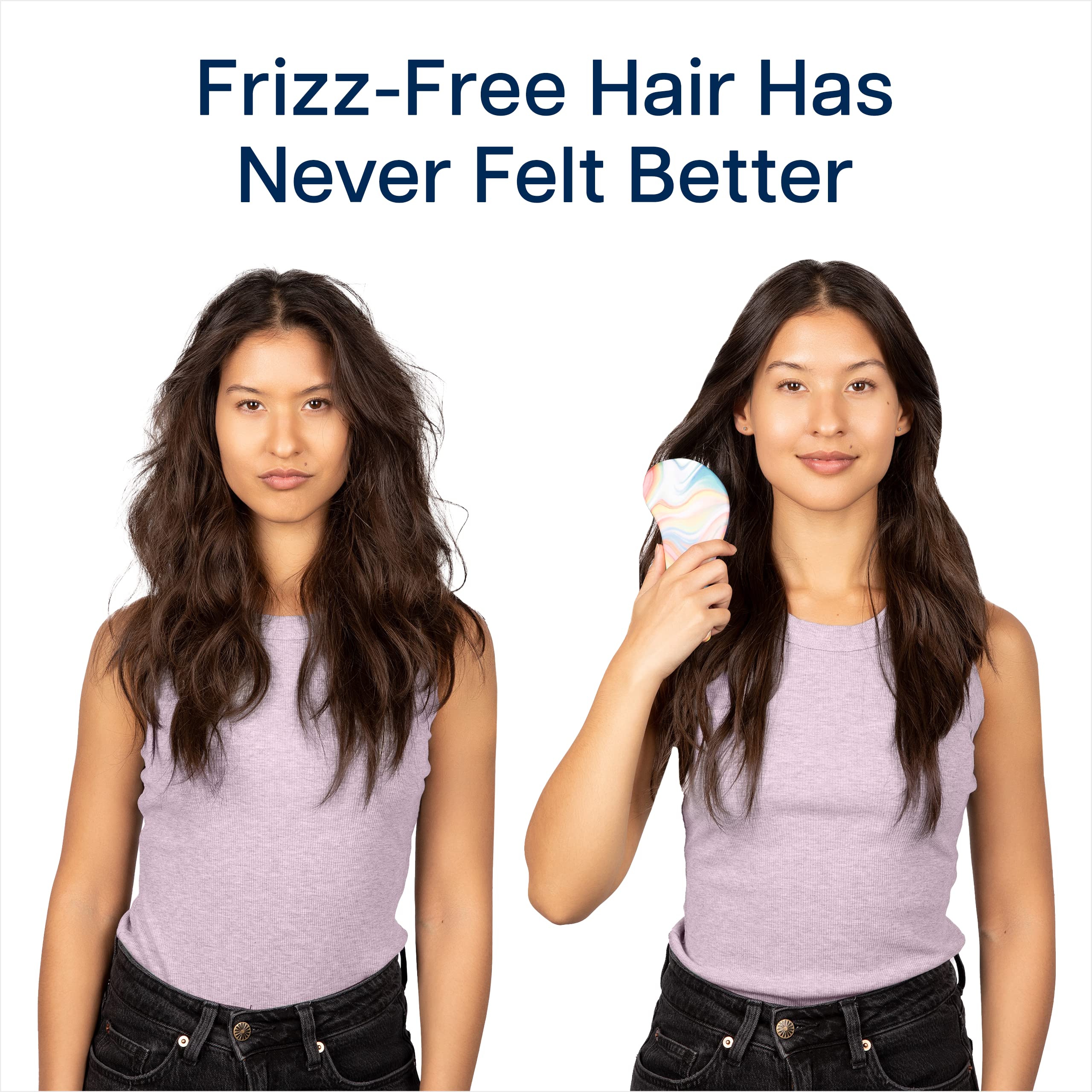 Crave Naturals Glide Thru Brush travel-friendly compact design.