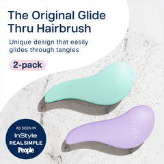 Crave Naturals Glide Thru detangler with ergonomic grip for kids and adults