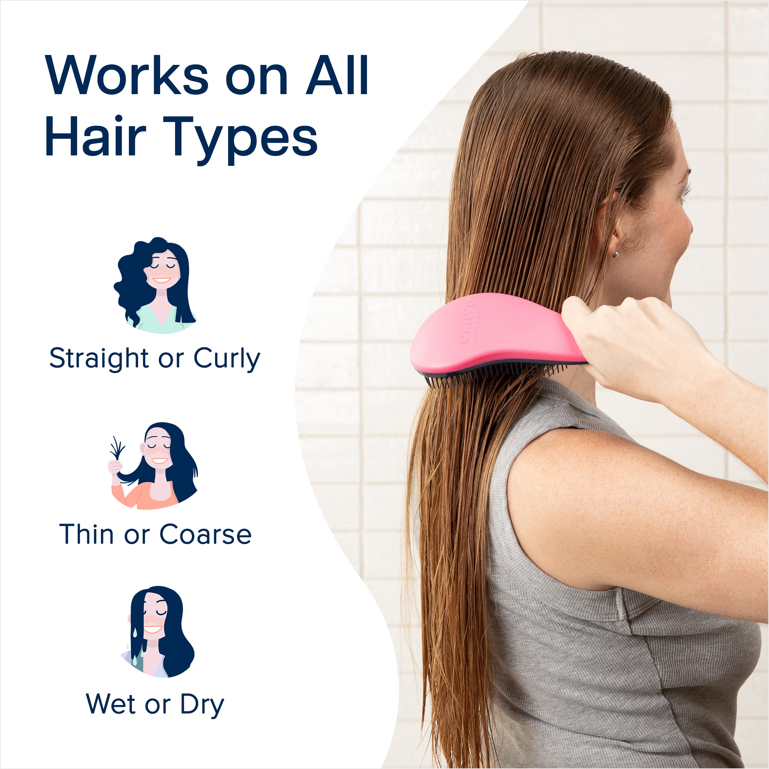 Crave Naturals Glide Thru defining curls with soft, natural bounce