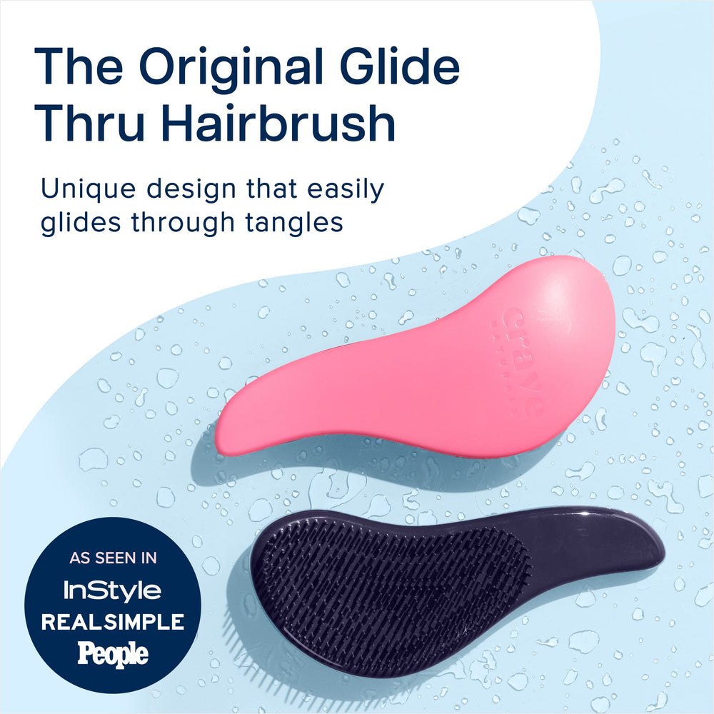 Crave Naturals Glide Thru on wet and dry hair for effortless brushing