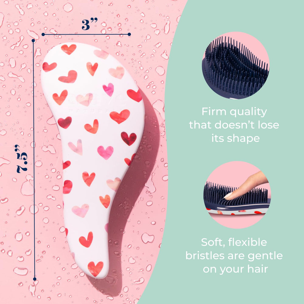 Crave Naturals Glide Thru hand-sized detangler for kids and adults.