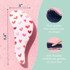 Crave Naturals Glide Thru hand-sized detangler for kids and adults.