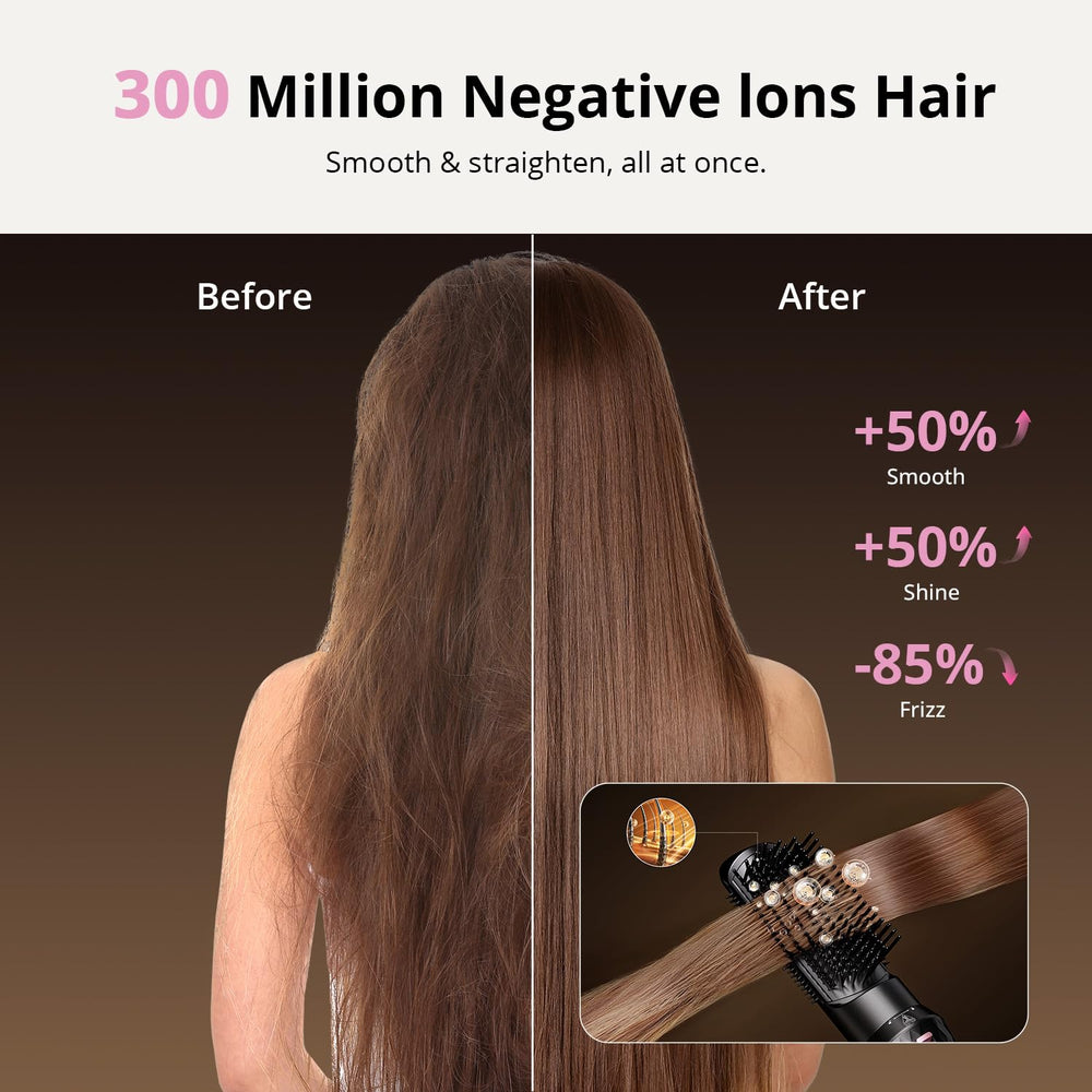 CrazyMar Auto-Wrap Curlers create symmetrical, bouncy curls with Coanda airflow.